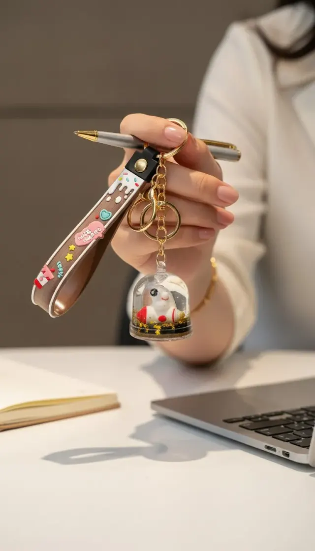 Space Water Keychain