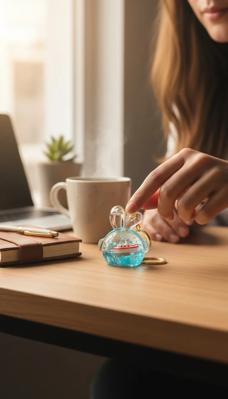Ship Water Keychain — view 2
